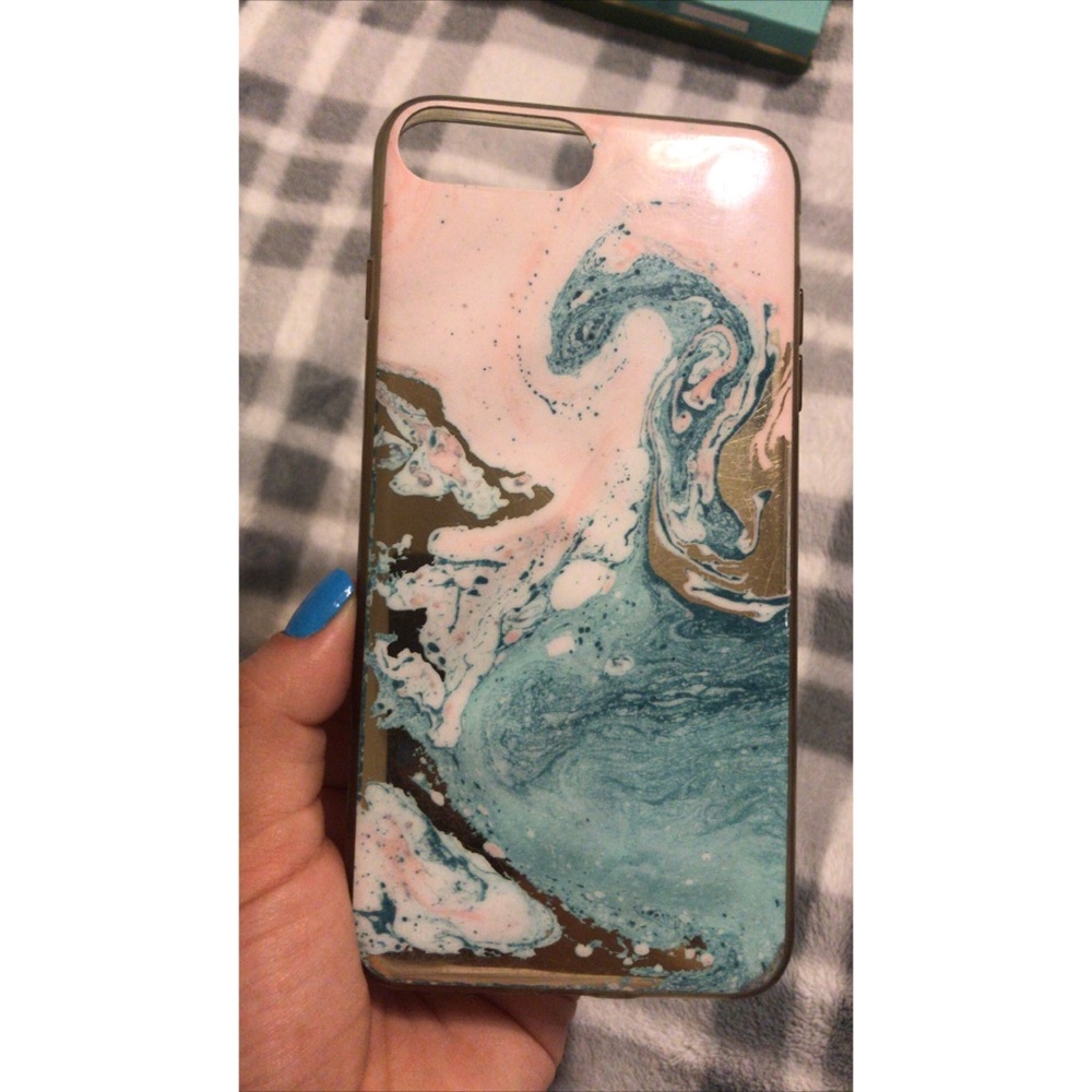 MARBLE GOLD, PINK and BLUE CASE